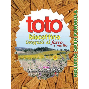 Biscottino integrale al farro e malto